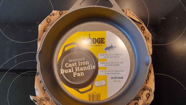 Lodge Cast Iron Skillet Review: Seasoned Dual Handle Pan